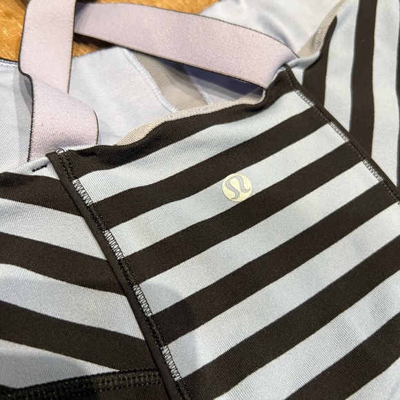 🩵 Lululemon Work It Out Tank
Sea Stripe Polar Haze Blue/Black - Picture 7 of 8